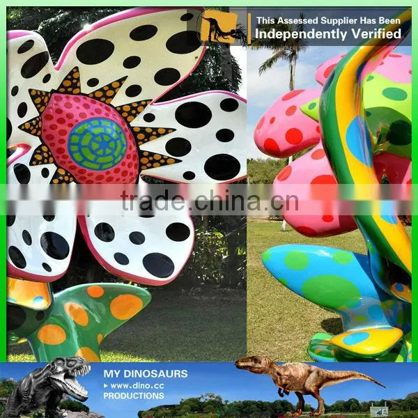 My Dino-Modern Abstract fiberglass for artificial outdoor flowers