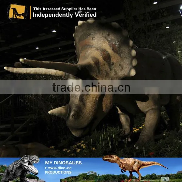My-dino dinosaur jumping castle simulation fiberglass dinosaur