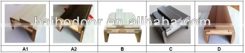 commercial used wood bedroom door(HB-8080)