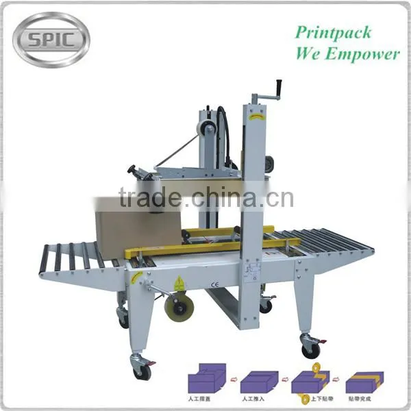 BFX semi automatic carton sealer with CE verified