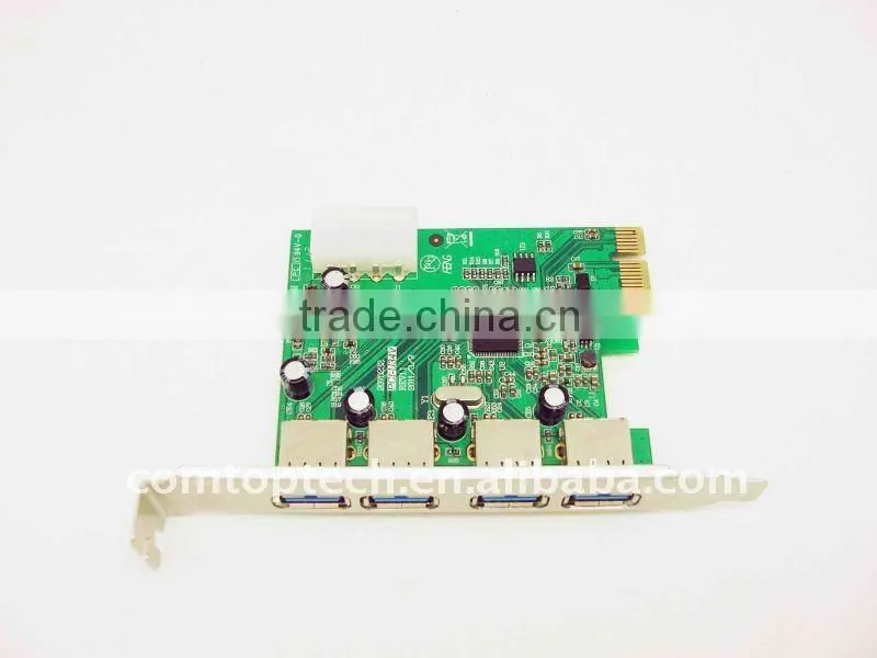 usb3.0 4-port pci express adapter card