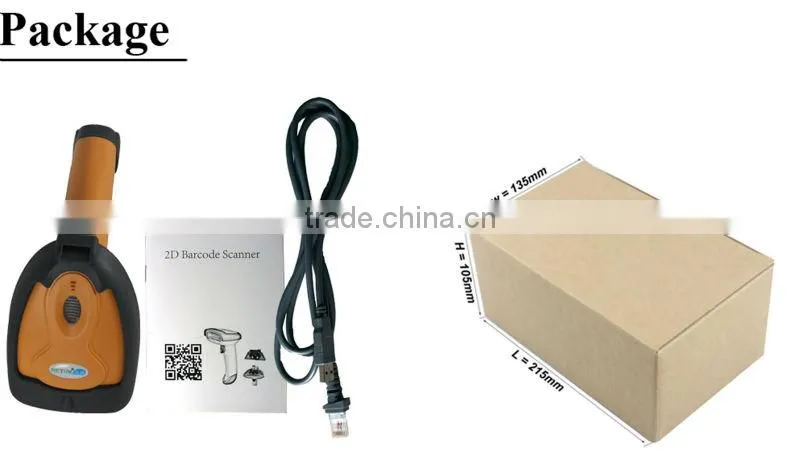 Good Quality Handheld Barcode 2D Scanner 2D Pda Barcode Scanner