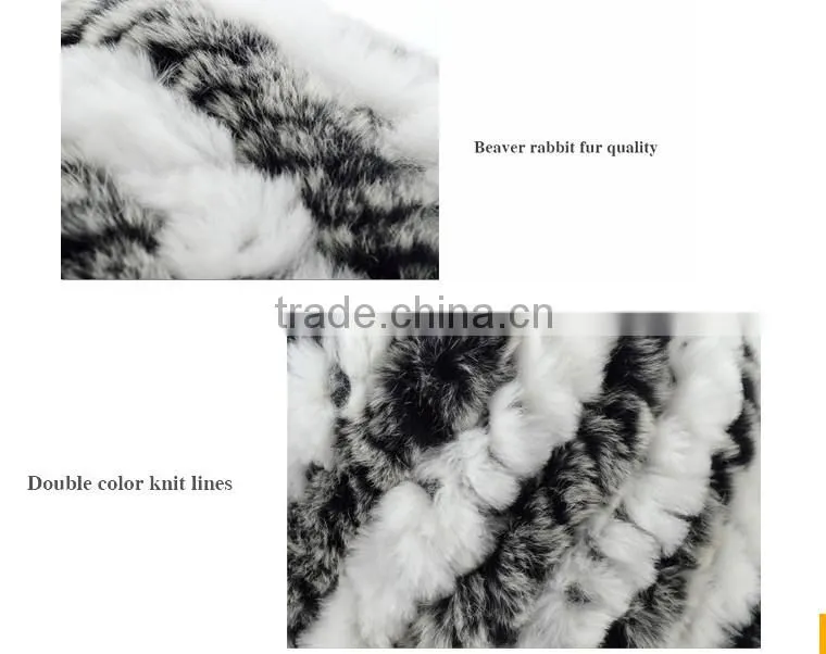 New fashion kids russian fur tweed hat