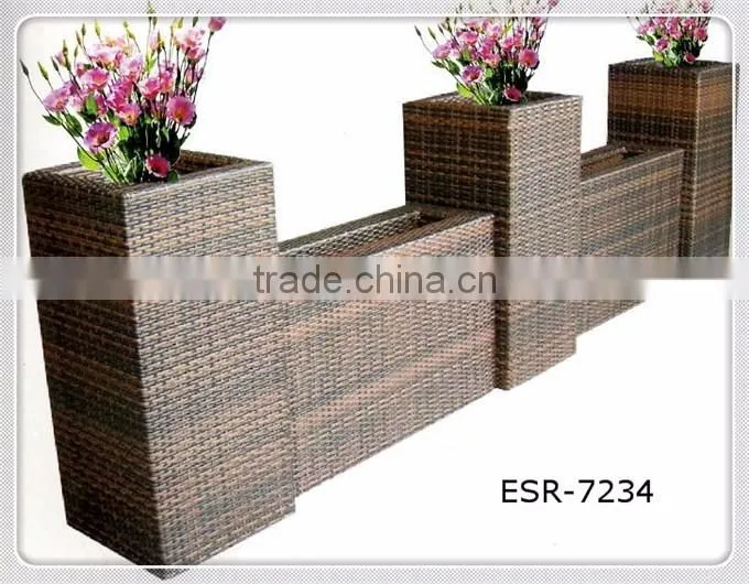 Outdoor Alum frame flower pot stand