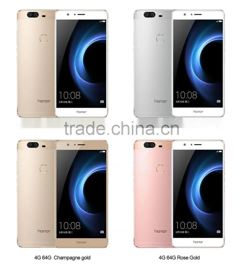 Original Huawei Honor V8 (KNT-AL10) 5.7 inch 1920 *1080 Android 6.0 Kirin 950 Octa Core 4GB RAM 32GB ROM EMUI 4.1