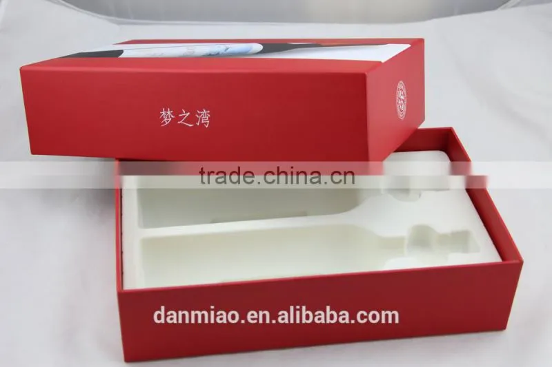 Top Quality Handmade Custom Printing Paper Box for Red wine Packaging