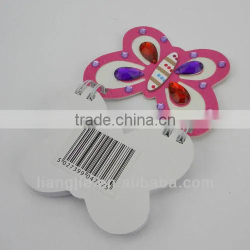 Hot Sell Mini butterfly Shaped Spiral Note Pad for Promotion