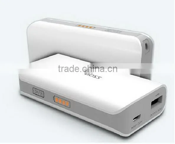 Top level top sell portable power bank 10400mah