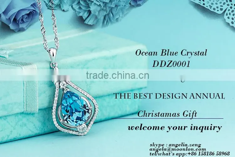 New Arrival European style fashion crystal pendant jewelry