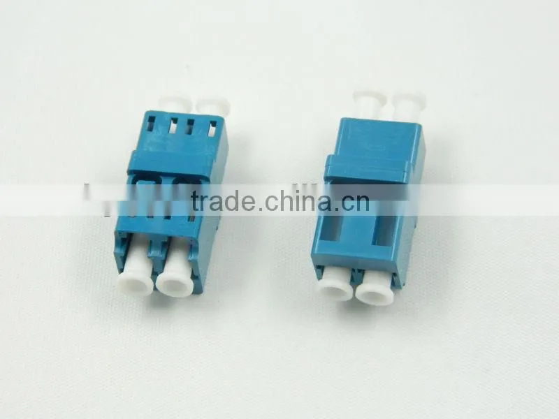 SM LC Duplex flangeless fiber optic adapters