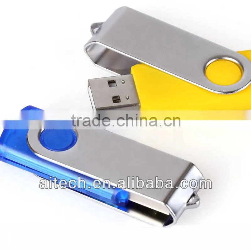 2015 Swivel USB Flash Drive with Full Capacity with 1GB,2GB,4GB,8GB,16GB