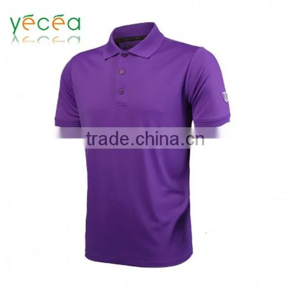 2016 New colorful 100%cotton fashionable single leisure breathable outdoor POLO shirt for men wholesale