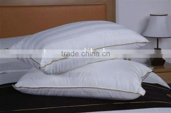 Cotton White Duck Down Gusset Pillow