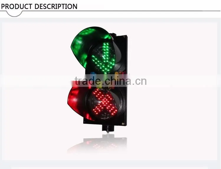 China supplier 200mm Driveway Roadway Stop and Go Traffic Signal Light