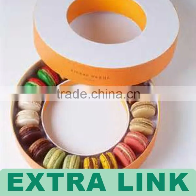 High Quality New Design Clear Plastic Macaron Packaging Box Wholesale