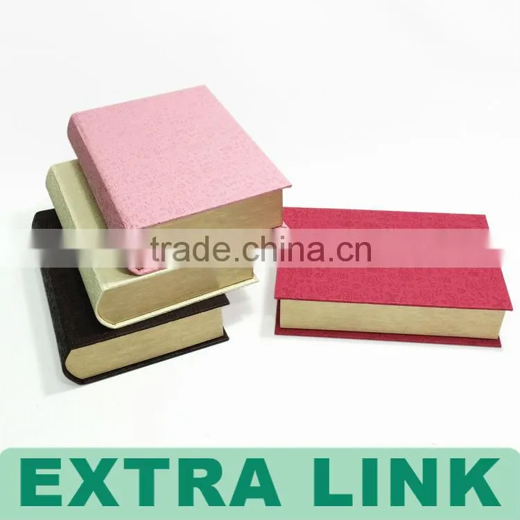 Luxury Decorative Custom Design Print Wholesale fake book storage box