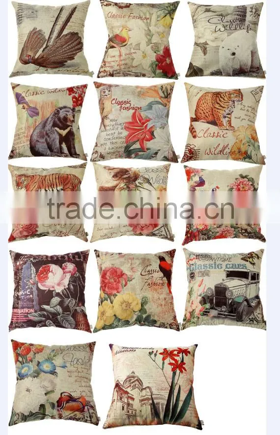 Custom Printed Or Embroidered decorative pillow