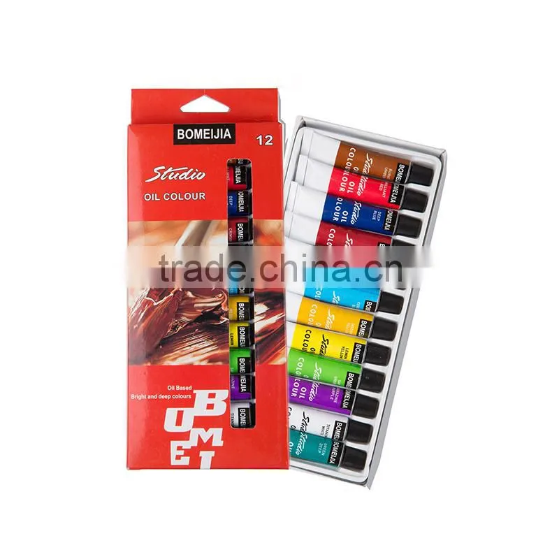 BOMEIJIA 12colors oil color paint set