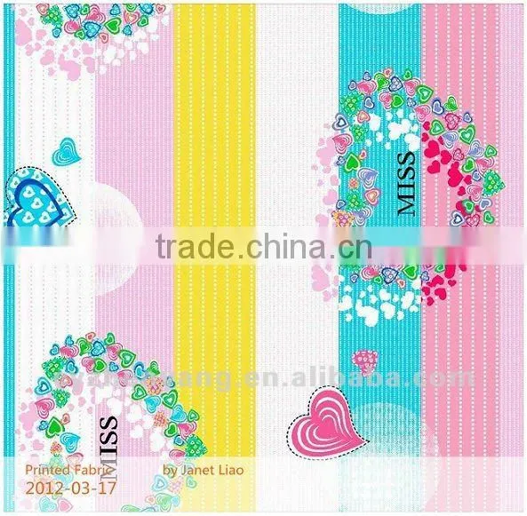 Polyester Fabric-Screen Pigment Printing