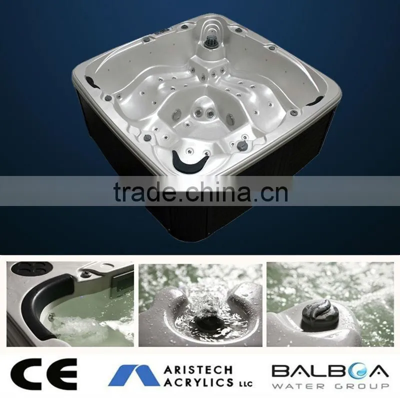 Luxury Europe Acrylic Balboa Control Spa Whirlpool Hot Tub JY8018