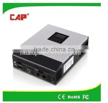 hybrid solar inverter 3kva 24v 230v built in mppt solar controller