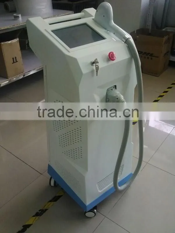 Newly designed most advanced professional vertical 808nm diode laser hair removal skin spa medical apparatus