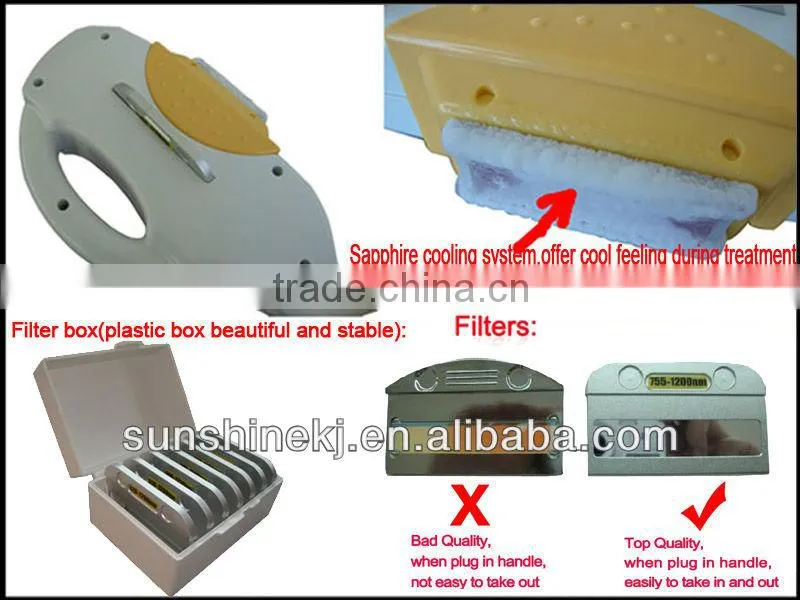 2014 New Portable High Power hair removal epilation ipl for home use
