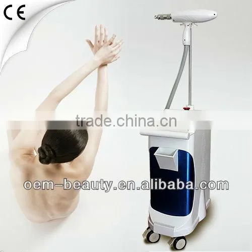 Human facial/body Permanent Hair Removal Laser machine/laser depilator for sale--P003