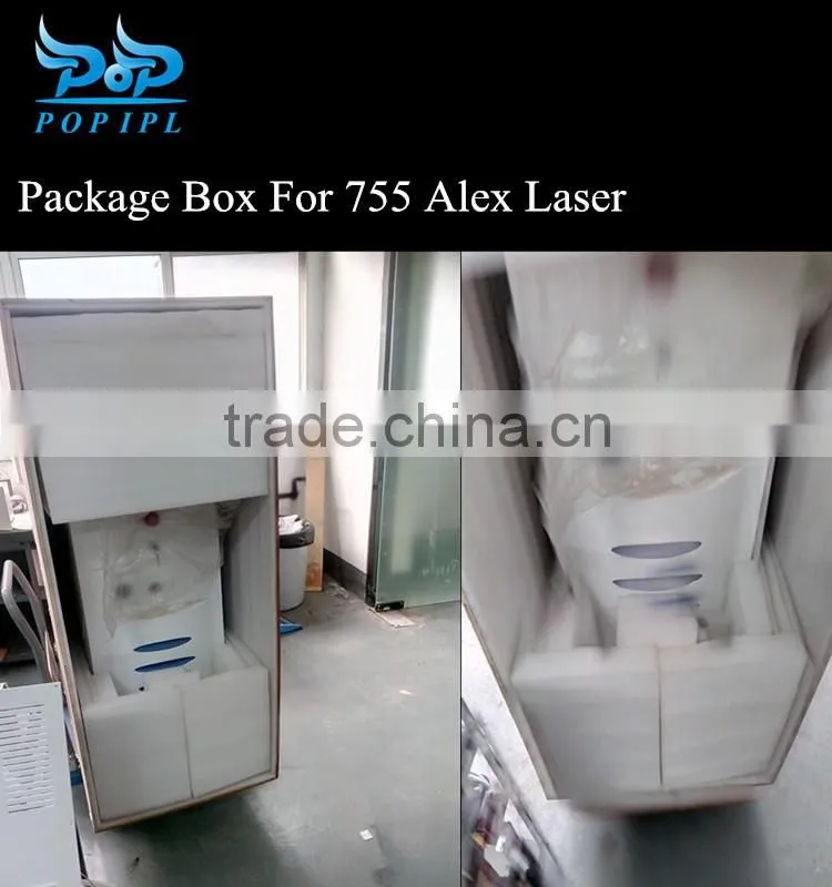 Alexandrite laser 755 machine hair removal pop ipl factory china pop-al6 755 nm Alexandrite Laser with ND YAG