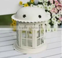 outdoor hanging antique vintage white lantern for candle