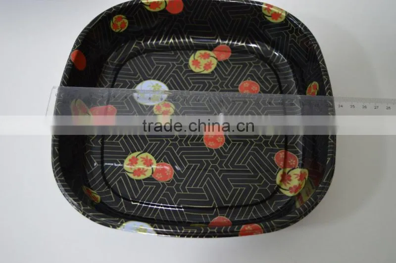 Disposable packaging PS Plastic Sushi take away box Sushi box with clear lid