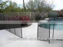 Child safety pool fence/ pool fence used/ backyard portable pool fence/kiddie fence