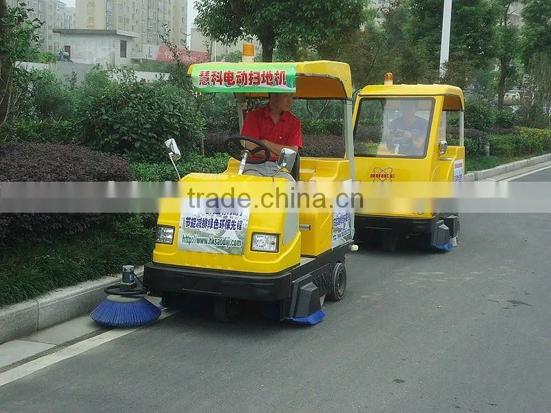 HK-1550B collector refuse garbage truck dust cleaning machine road