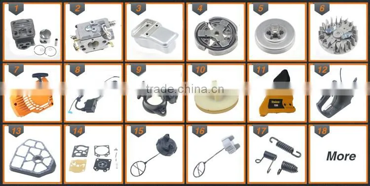 OEM Partner Chain Saw Spare Parts for Chainsaw P350S Chain Sprocket Cover