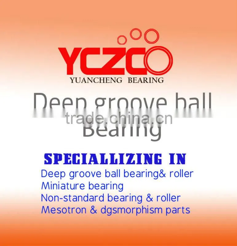 miniature ball bearing 606zz deep groove ball bearing