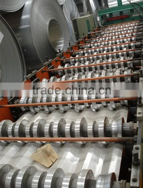 Aluminum corrugated sheet