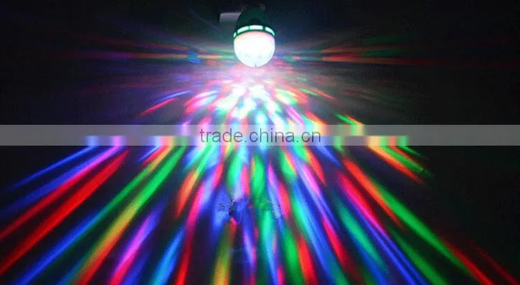 Mini Roating E27 Led Light Bulb