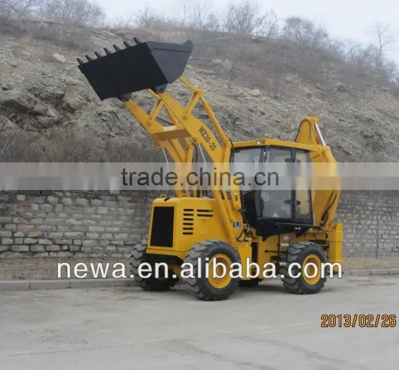2016 hot sale WZ30-25 chinese backhoe loader excavator