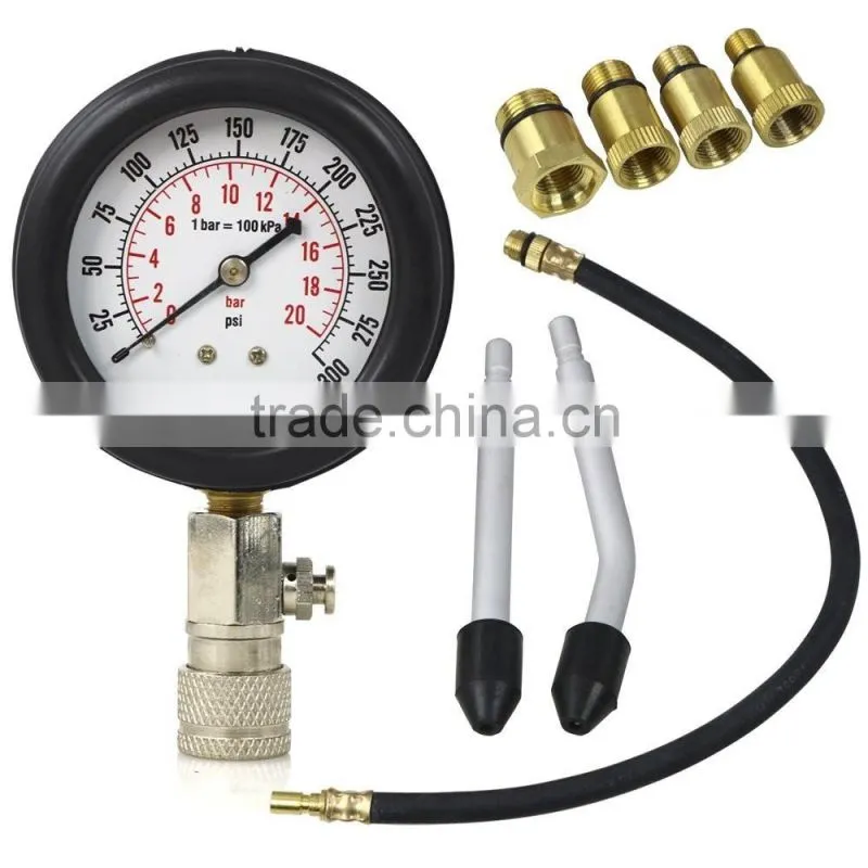Petrol Engine Compression Tester Kit Set For Automotives and Motorcycles