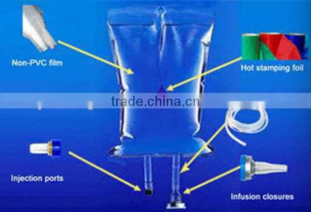 Wholesale non-pvc IV infusion bag for normal saline