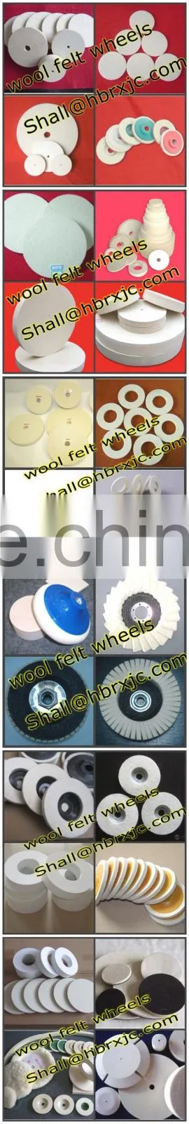 top quality customized felt polishing wheel