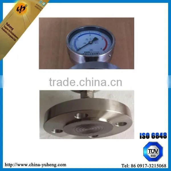 metal capacitive pressure sensor with Tantalum dirphragm sheet
