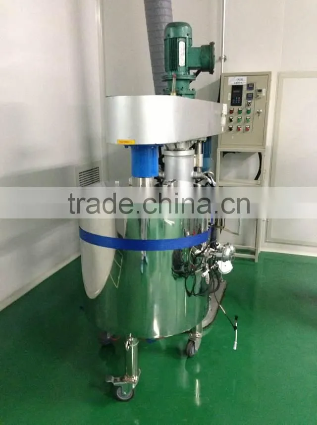 Vacuum high shear emulsifying tank