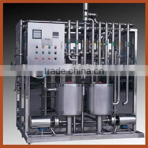 Juice and milk plate sterilizer and pasteurizer