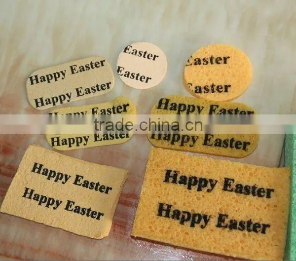2013 all kinds of compressed cellulose cleaning sponge