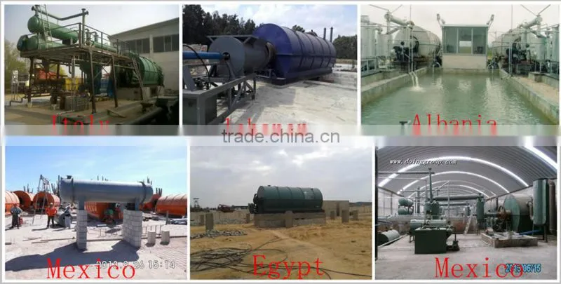 2015 Q245R waste motor oil recycling to diesel equipment