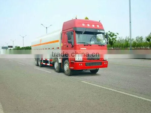 SINOTRUK HOWO 8x4 oil tank truck/oil transport truck for sale