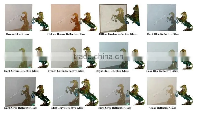 1.3-19mm Glass for Building Construction