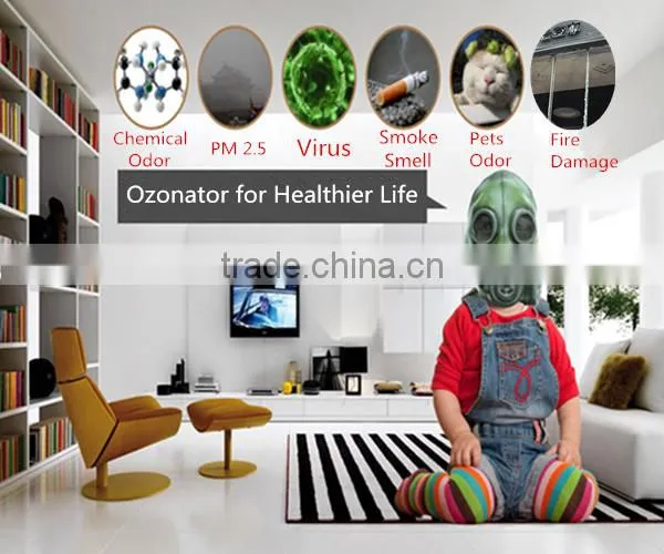 2017 oem air purifier dental office ozon generator 7g air hotel odor cleaner