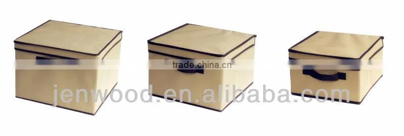 Fabric Storage Box with Lid